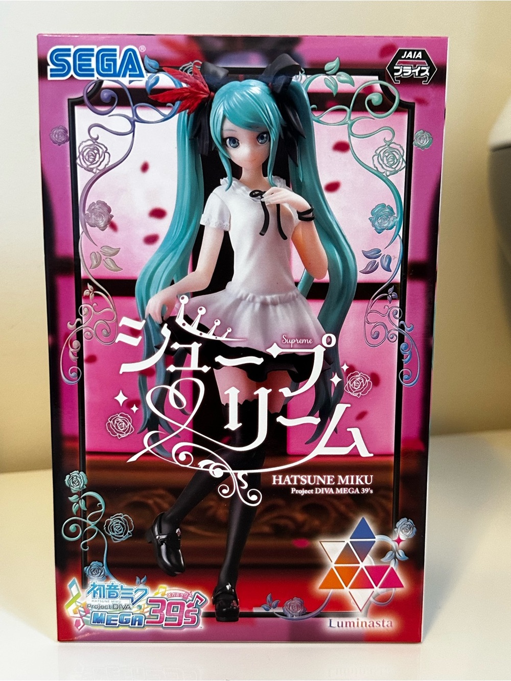 Hatsune Miku Project DIVA MEGA 39's Luminasta Supreme figure7.2in SEGA Brand New